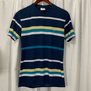 Lacoste sport, vintage men’s striped tee medium (5)